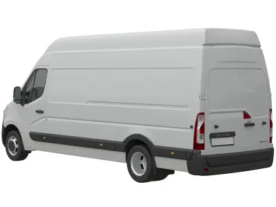 Renault Master 2015 PanelVan MAXI L4H3 RWD 3D model