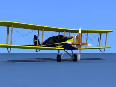 Airco DH-4 Charleston Air 3D model