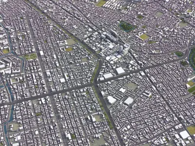 Sakai Low-poly 3D model