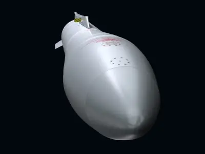 Fuel Tanks RPL-541-542 with Pylone for Mirage-2000 3D model