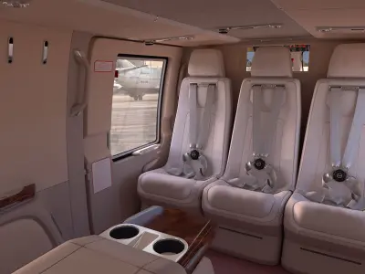 Helicopters Ansat Aurus   3D model