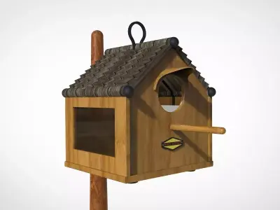 Nest House -  bird house 3D model