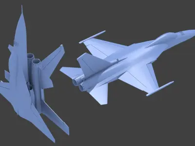 F-CK-1 3D print model