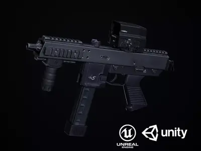 BT KH9 PBR Low-poly 3D model