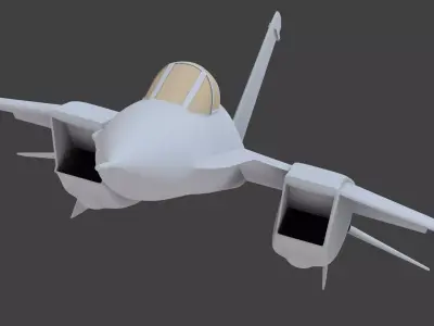 Fairchild-Republic F-15 Eagle 3D print model