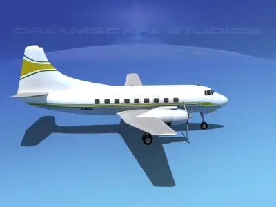 Martin 404 Executive 2 3D model