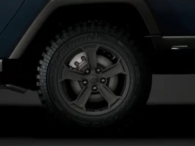 Jeep Gladiator Rubicon Recon 2018 wheel 3D model