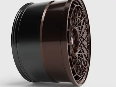 HRE 501 GTM Vintage GT Series 3D model