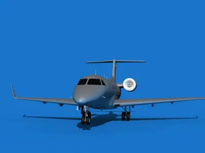 Embraer Praetor 600 V00 3D model