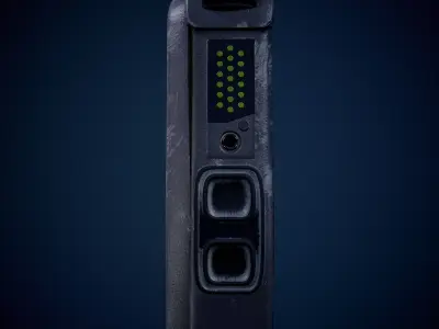 Tetrapol TPH900 Portable Radio  Low-poly 3D model