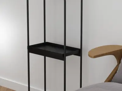 pack of minimalist furniture  Free 3D model