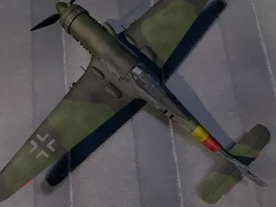 Focke-Wulf Ta-152H-1 3D model