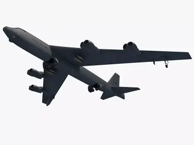 Boeing B-52 Stratofortress  3D model