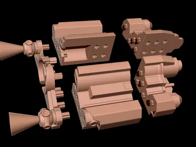 MANDALORIAN JETPACK - Cosplay Armor - Fan Art 3D Print Model 3D print model purchase