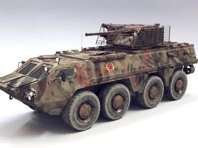 BTR-4 Armoured personnel carrier 3D model