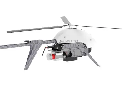 Vapor 55 Helicopter UAV Drone 3D model