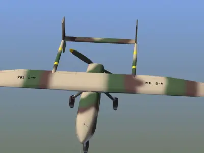 Iranian UAV Drone 3D model