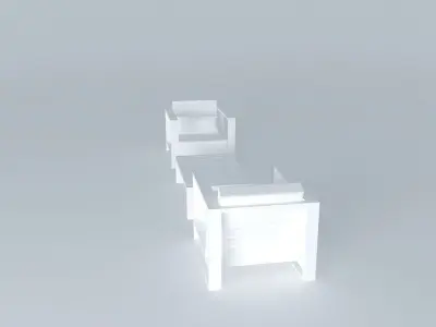 balcony furniture Free 3D model