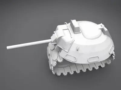 Tonk Scale Model 3D print model
