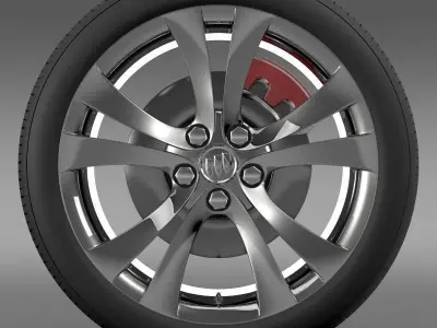 Buick Regal wheel 3D model