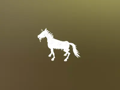 Low Poly Stylized Radioactive Waste Beast - Mount - PBR Low-poly 3D model