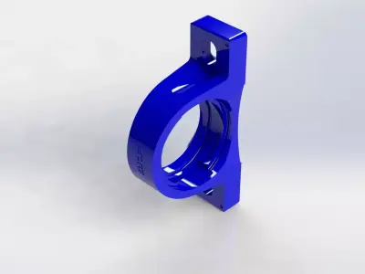 Base de Mancal de Rolamento SKF SY 50 TF Bearing Base 3D model