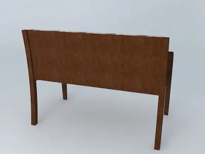 banco bench Free 3D model purchase