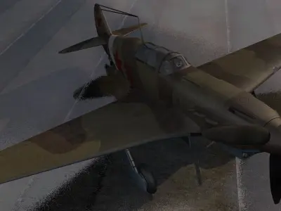 Yakovlev Yak-7 3D model
