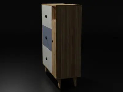 Shoe Storage Drawer Free 3D model