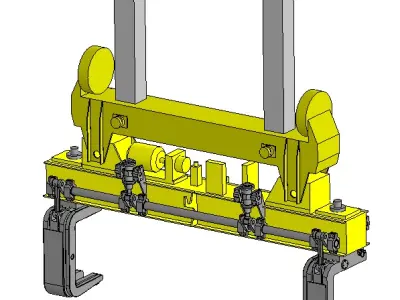 Hydraulic Traverse 3D model
