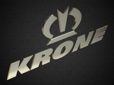 krone logo 3D model