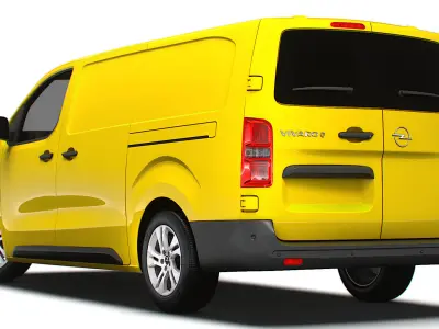 Opel Vivaro Electric Van L3 2024 3D model