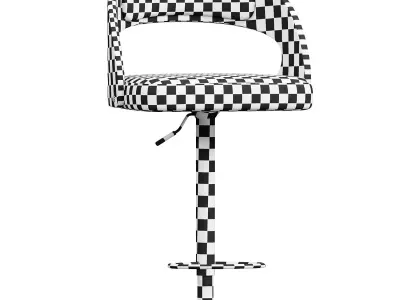Levede 1x Bar Stools Kitchen Free 3D model