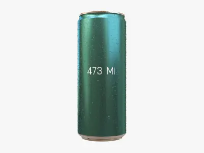 Can 473ml Drop 3D model