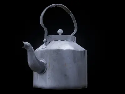Chai Kettle LP Free low-poly 3D model