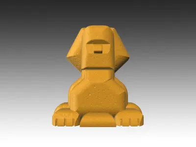 Aquarium Ornaments Sphinx Free 3D print model