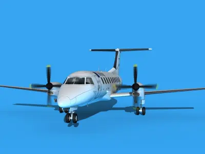Embraer EMB120 Skybridge 3D model