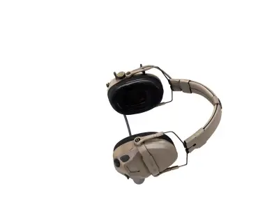 Tactical Headset 3D model