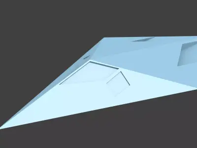 Lockheed Hopeless Diamond 3D print model