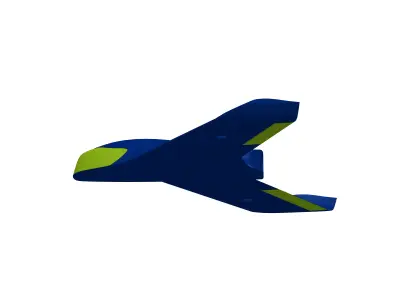 RC PLANE ULKAS 3D print model