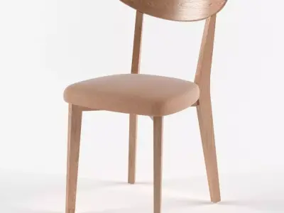 Elin Side Chair Free 3D model