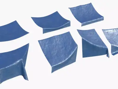 Tarp Assets 03 Low-poly 3D model