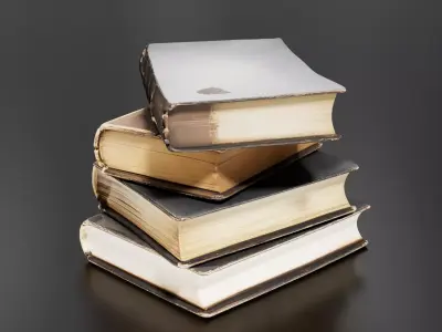 Old Book 01 3D print model