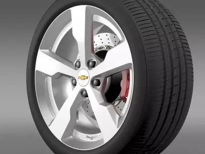 Chevrolet Volt wheel 3D model