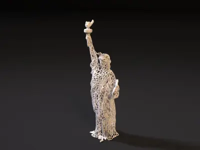 Statue of Liberty 3D print model