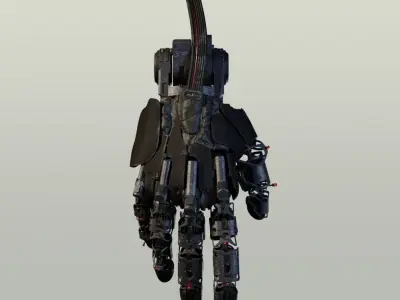 hand mechanical 01 3D model