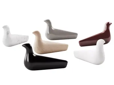 018 Vitra LOiseau bird by Ronan and Erwan Bouroullec  3D model