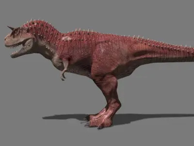 Carnotaur Resurrection - dinosaur 3d model 3D model