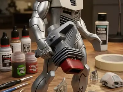 ROM The Spaceknight 3D print model