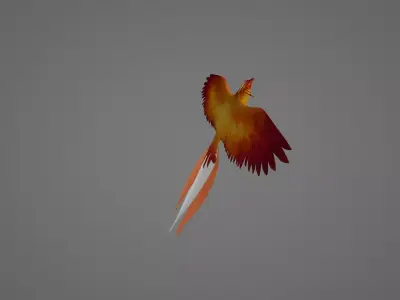 bird  hell bird 3D model